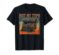 Typewriter Book Writing Literature T-Shirt - Custom Art Print Unisex - T-Shirt, Sweatshirt, Hoodie