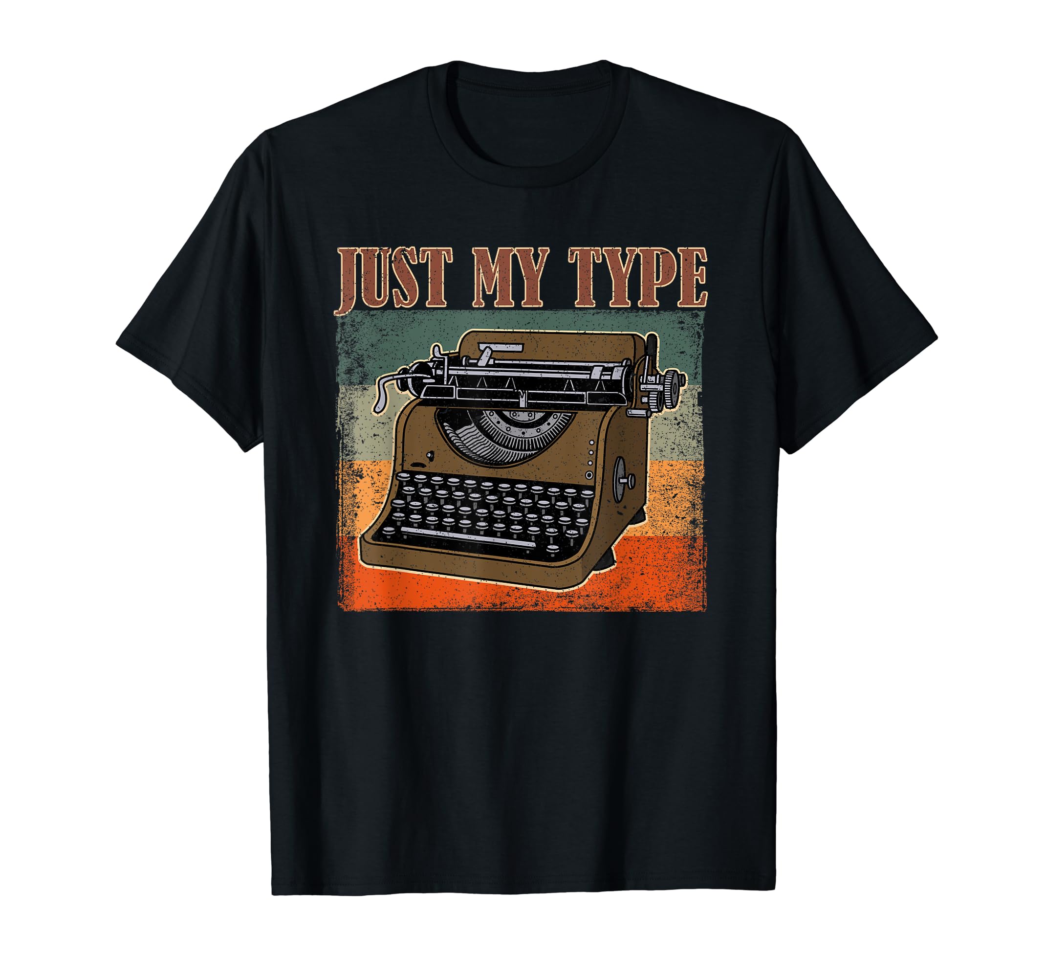 Typewriter Book Writing Literature T-Shirt - Custom Art Print Unisex - T-Shirt, Sweatshirt, Hoodie