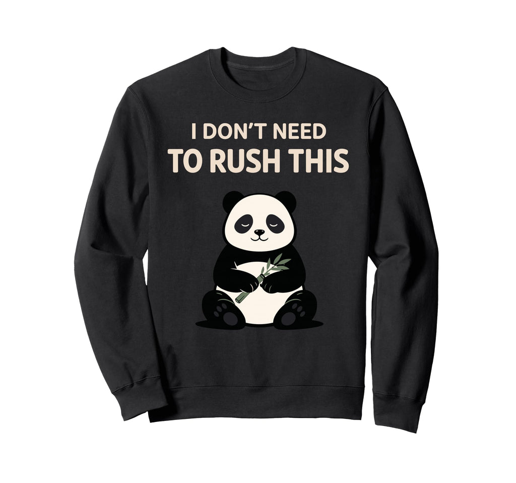 Sleepy Panda Burnout Recovery Sweatshirt - Fun Novelty Design Unisex - T-Shirt, Sweatshirt, Hoodie