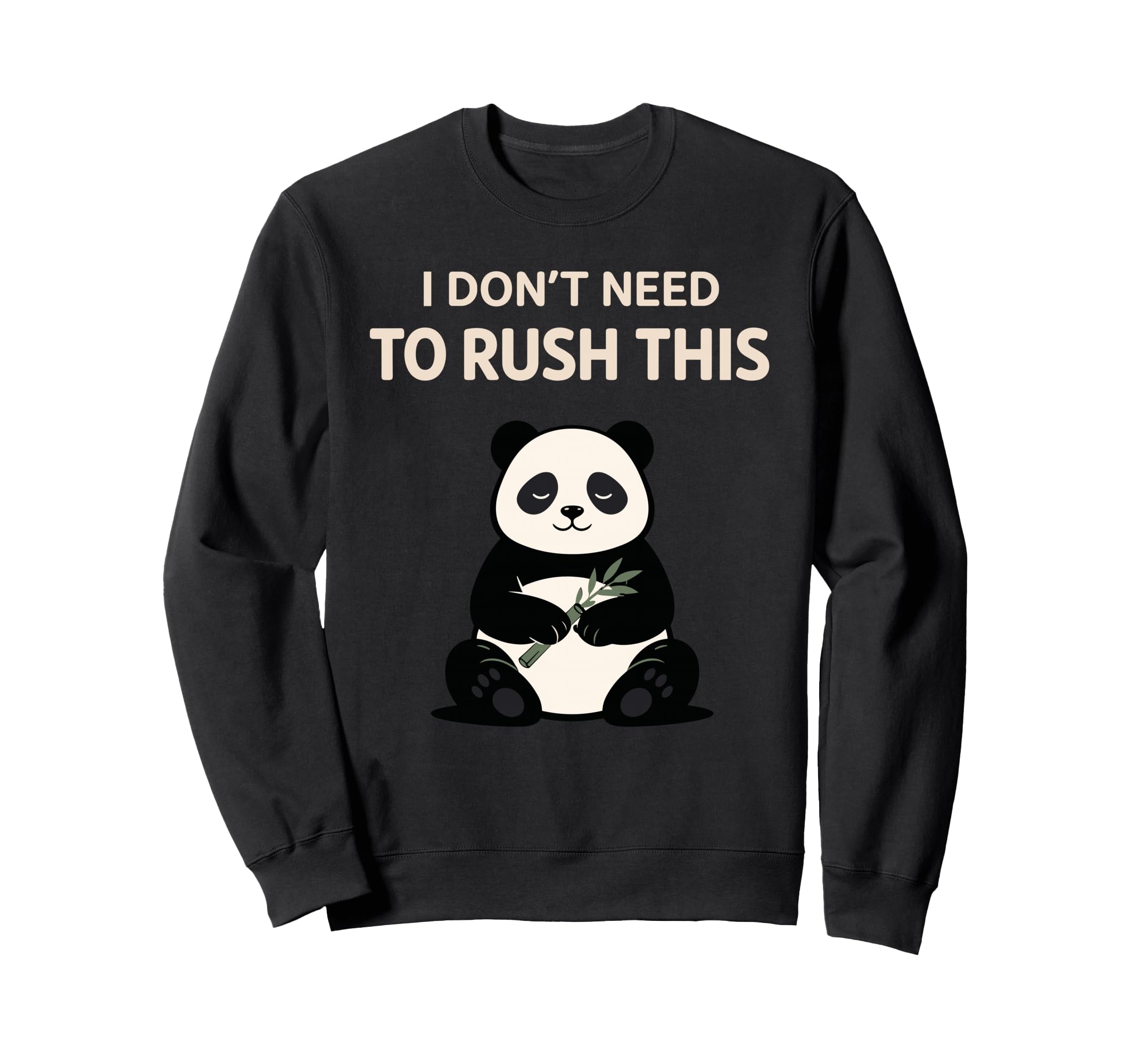 Sleepy Panda Burnout Recovery Sweatshirt - Fun Novelty Design Unisex - T-Shirt, Sweatshirt, Hoodie