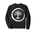Sacred Yoga Tree Meditation Om Sweatshirt - Casual Everyday Wear Men Women - T-Shirt, Sweatshirt, Hoodie