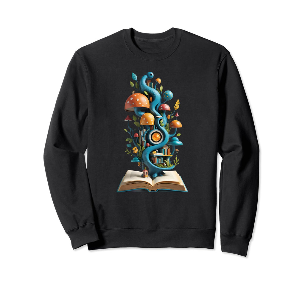 Ask Me What Im Reading Book Worm Sweatshirt - Trendy Graphic Unisex - T-Shirt, Sweatshirt, Hoodie