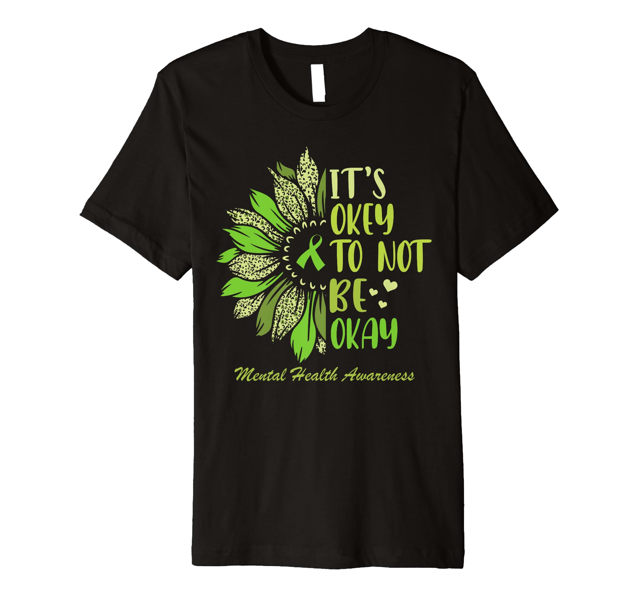 Its Okay To Not Be Okay Mental T-Shirt - Aesthetic Graphic Men Women - T-Shirt, Sweatshirt, Hoodie