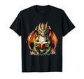 Funny Bookworm And Dragons Sweatshirt - Graphic Print Men Women - T-Shirt, Sweatshirt, Hoodie