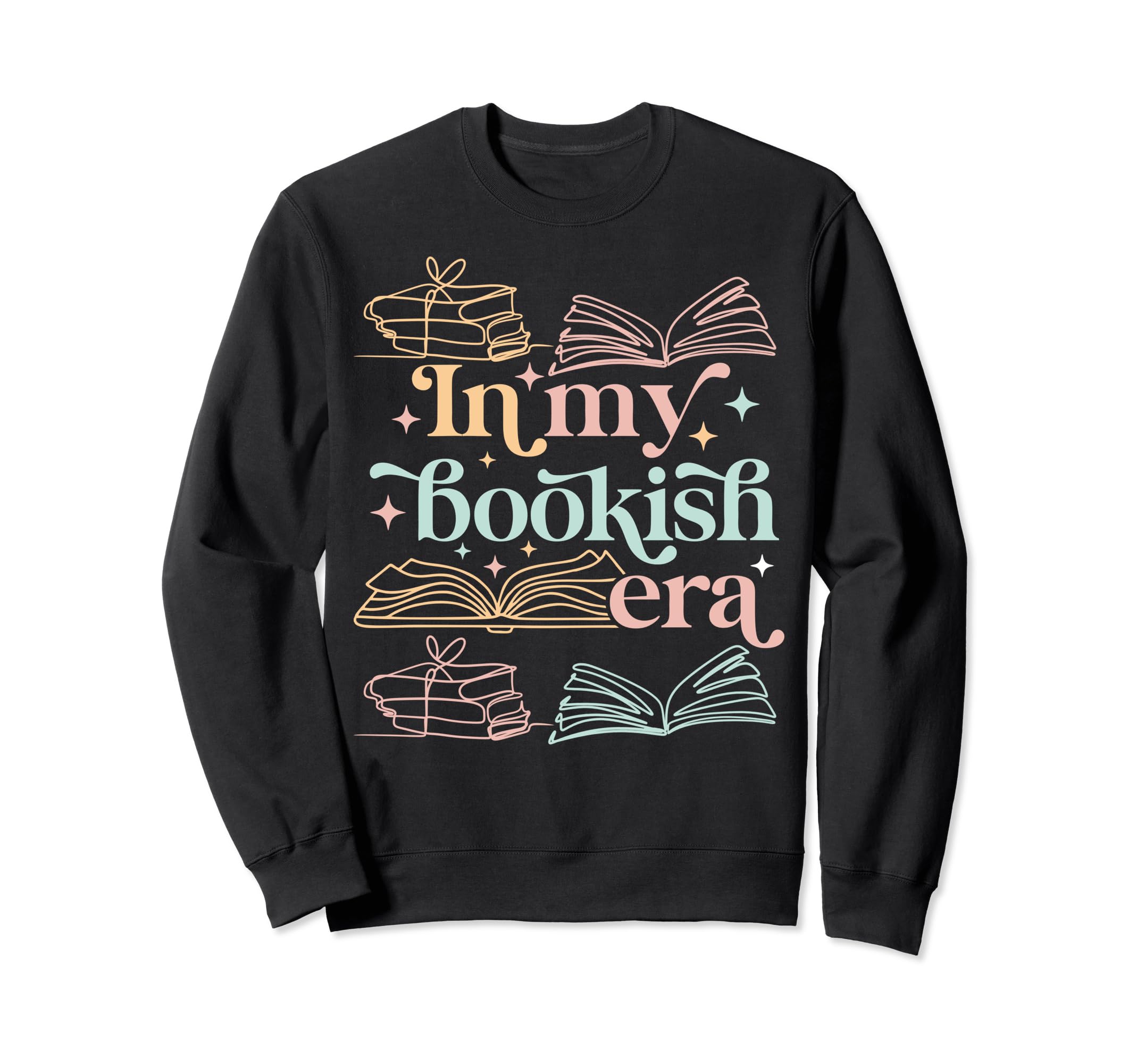 My Bookish Era Book Lover Sweatshirt - Unique Graphic Unisex - T-Shirt, Sweatshirt, Hoodie