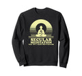 Secular Meditation Peace Skepticism Sweatshirt - Aesthetic Graphic Unisex - T-Shirt, Sweatshirt, Hoodie