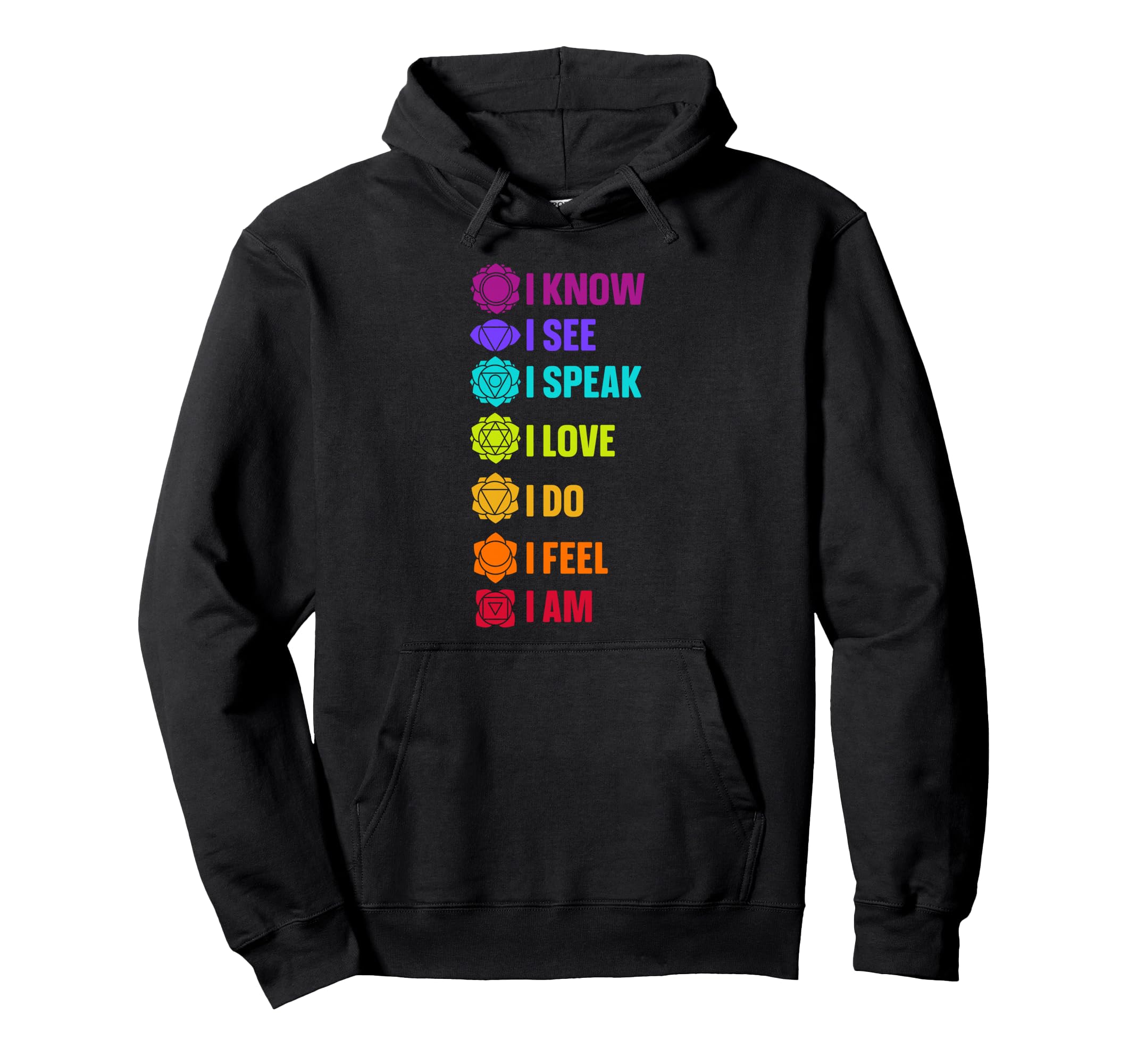 Spiritual Seeker Meditation Reiki Master Hoodie - Graphic Print for Adults - T-Shirt, Sweatshirt, Hoodie