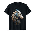Dragon Artwork Robot House Animal T-Shirt - Casual Everyday Wear Men Women - T-Shirt, Sweatshirt, Hoodie
