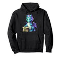 Chinese Year Dragon Dragon Books Colorful Hoodie - Streetwear Style Unisex - T-Shirt, Sweatshirt, Hoodie