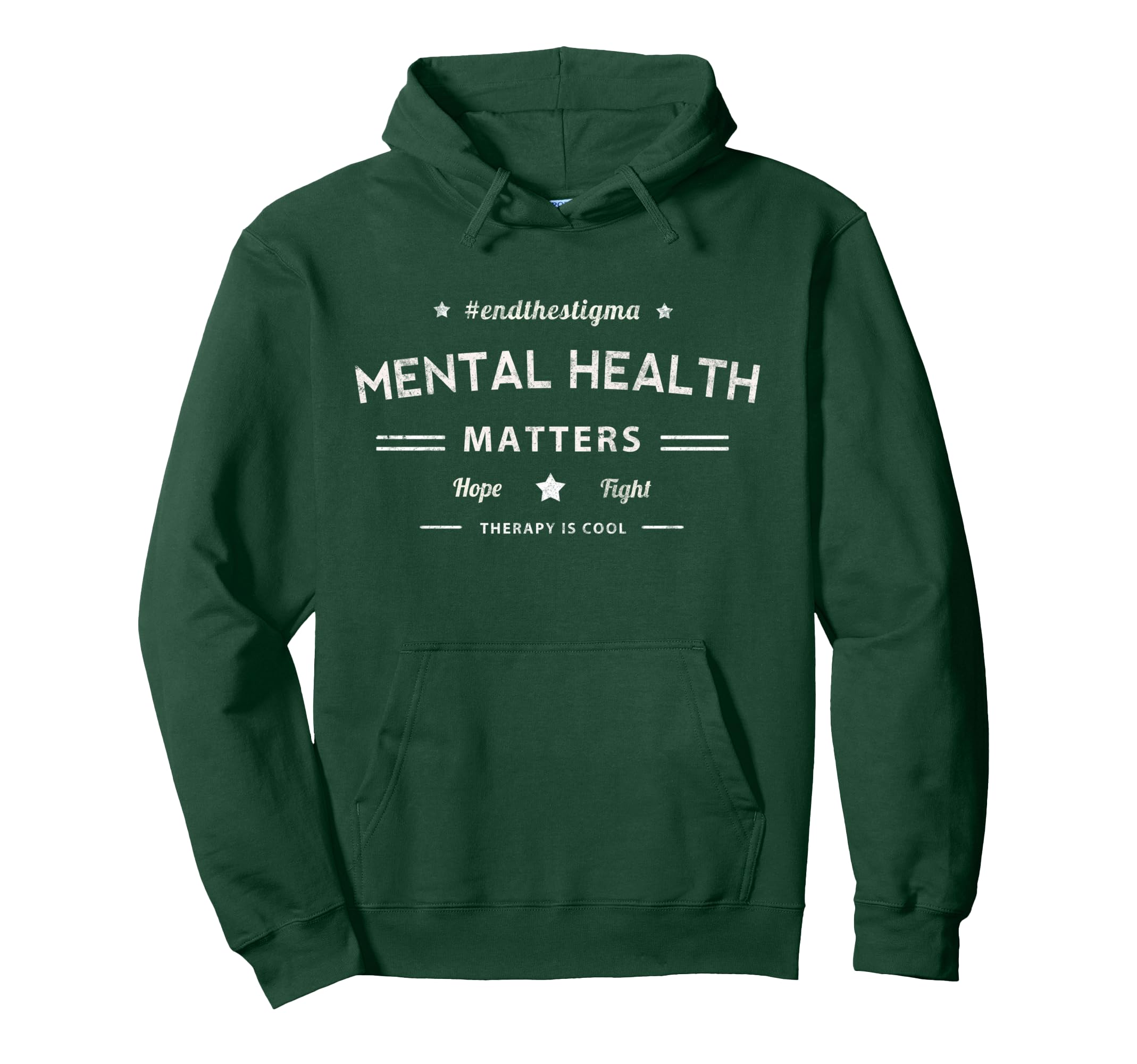 Mental Health Matters Hope Fight Hoodie - Custom Art Print Men Women - T-Shirt, Sweatshirt, Hoodie