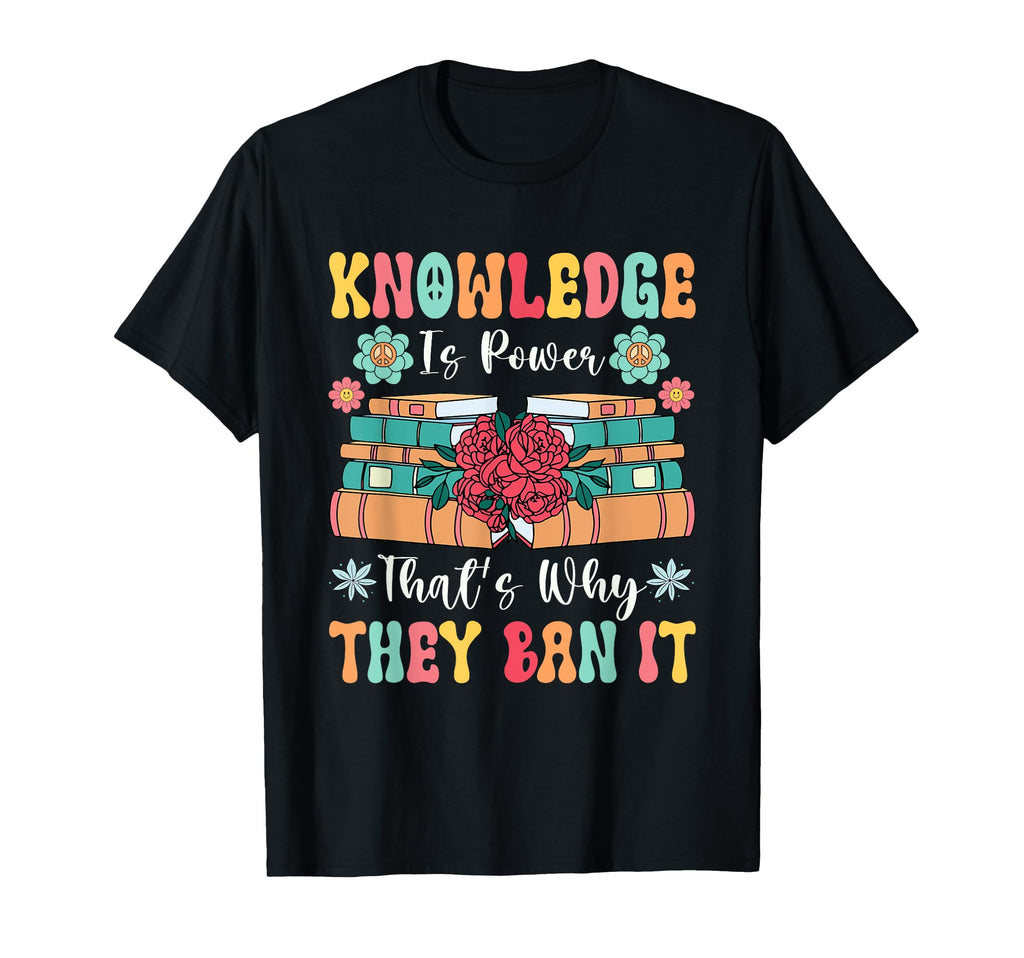 Knowledge Is Power Book Club Or T-Shirt - Casual Everyday Wear Men Women - T-Shirt, Sweatshirt, Hoodie