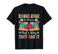 Knowledge Is Power Book Club Or T-Shirt - Casual Everyday Wear Men Women - T-Shirt, Sweatshirt, Hoodie