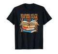 Reading Helps Your Mind Bloom T-Shirt - Unique Graphic Men Women - T-Shirt, Sweatshirt, Hoodie