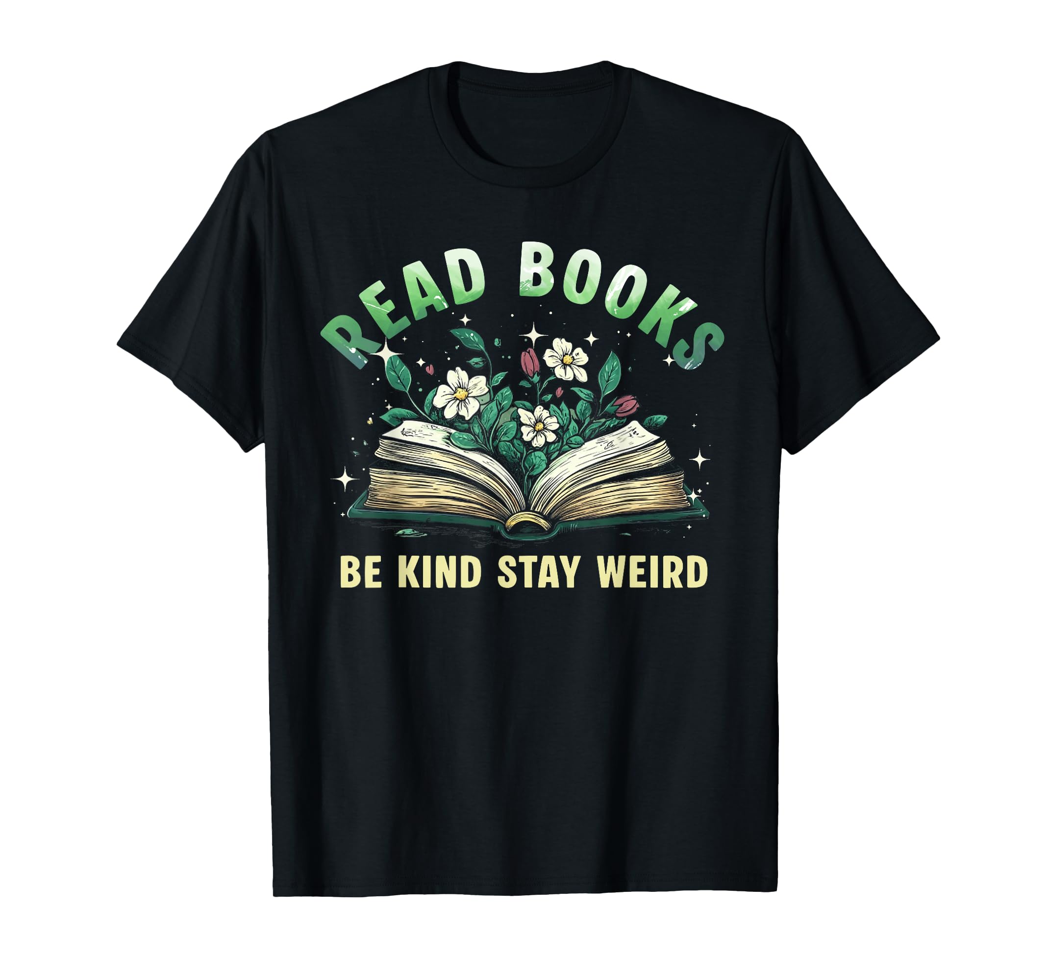 Read Books Be Kind Book Reader Book T-Shirt - Minimalist Print Men Women - T-Shirt, Sweatshirt, Hoodie