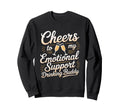 Emotional Support Drinking Buddy Do Not T-Shirt - Unique Graphic Men Women - T-Shirt, Sweatshirt, Hoodie