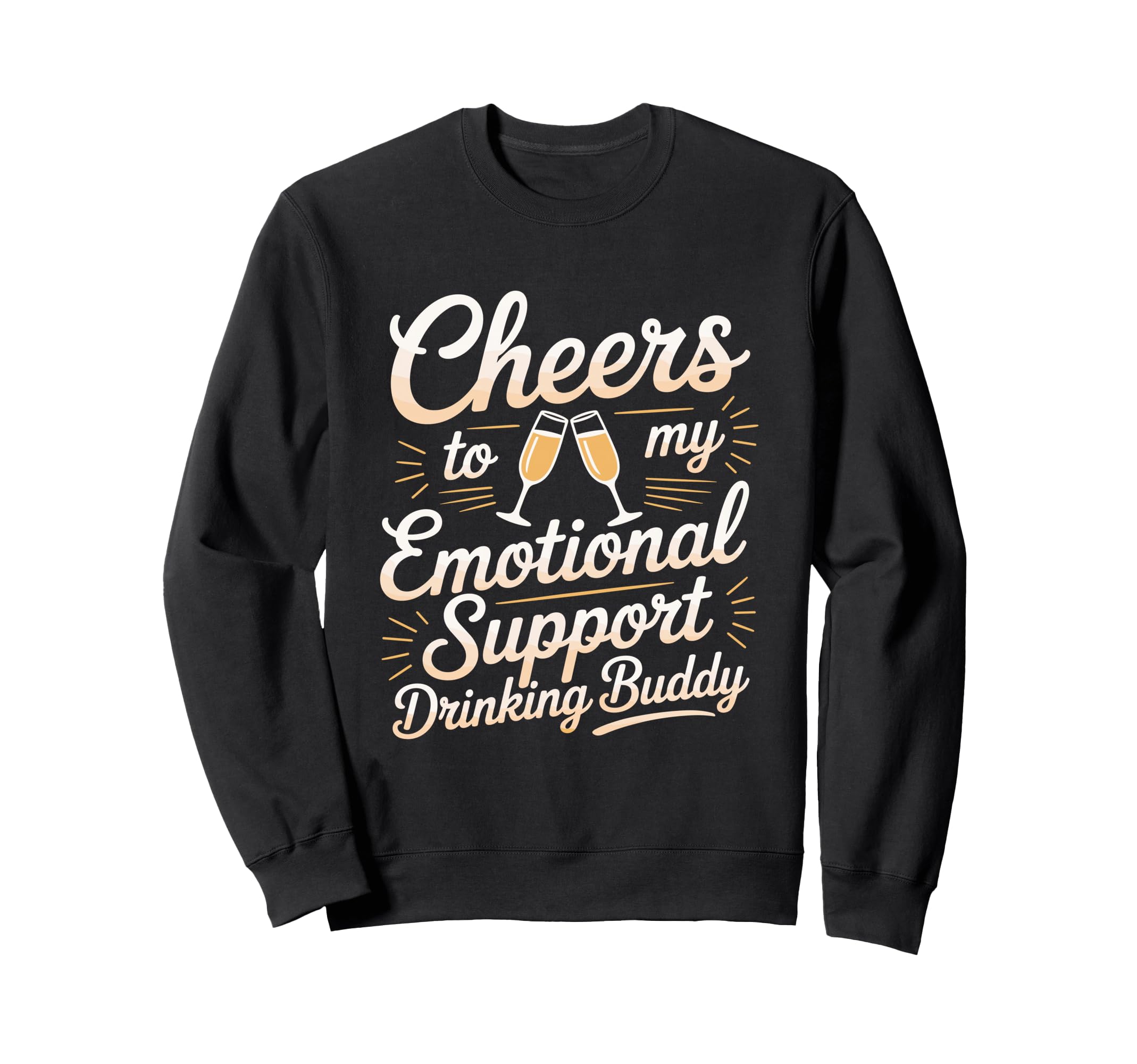 Emotional Support Drinking Buddy Do Not T-Shirt - Unique Graphic Men Women - T-Shirt, Sweatshirt, Hoodie