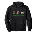 Grow Positive Thoughts Inspirational Hoodie - Trendy Graphic Unisex - T-Shirt, Sweatshirt, Hoodie