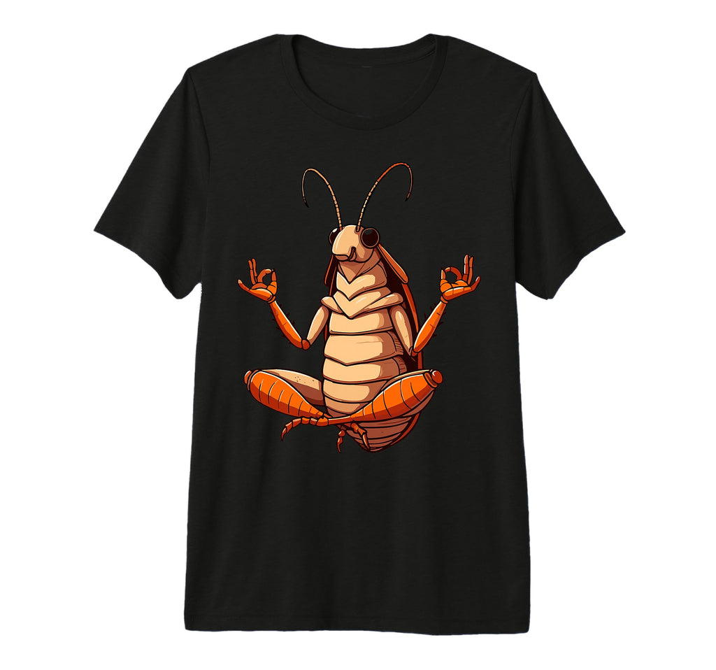 Meditation Cockroach Yoga Pose T-Shirt - Trendy Graphic for Adults - T-Shirt, Sweatshirt, Hoodie