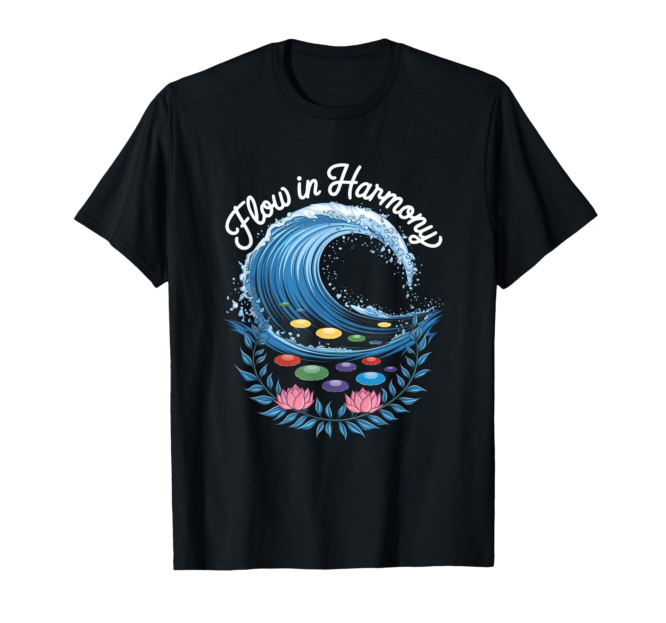 Flow Harmony Chakra Healing T-Shirt - Graphic Print for Adults - T-Shirt, Sweatshirt, Hoodie