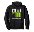 All About Emotional Detoxing Wellness Hoodie - Graphic Print Unisex - T-Shirt, Sweatshirt, Hoodie