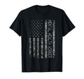Funny Job Title Worker American Flag T-Shirt - Novelty Apparel Men Women - T-Shirt, Sweatshirt, Hoodie