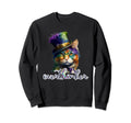 Overthinking Cat Meme Overthinker Sweatshirt - Graphic Print for Adults - T-Shirt, Sweatshirt, Hoodie