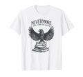 Funny Edgar Allan Poe Raven Bookish T-Shirt - Custom Art Print Men Women - T-Shirt, Sweatshirt, Hoodie