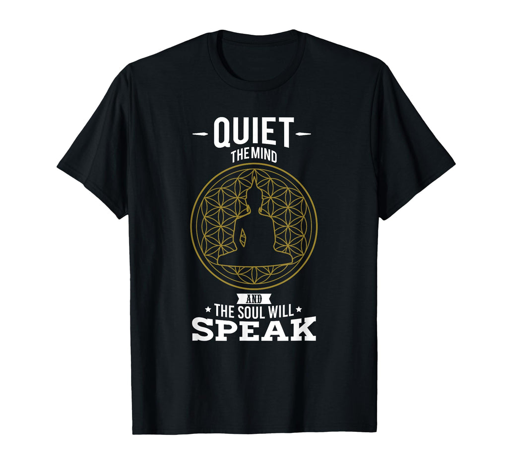 Mindfulness Meditation Zen Buddha T-Shirt - Minimalist Print for Adults - T-Shirt, Sweatshirt, Hoodie
