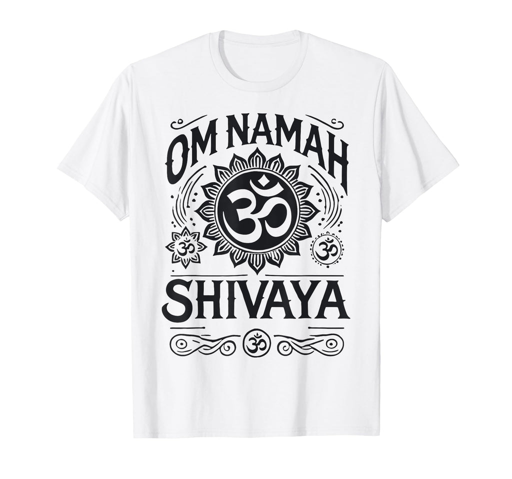 Om Namah Shivaya Meditation Mantra T-Shirt - Fun Novelty Design for Adults - T-Shirt, Sweatshirt, Hoodie