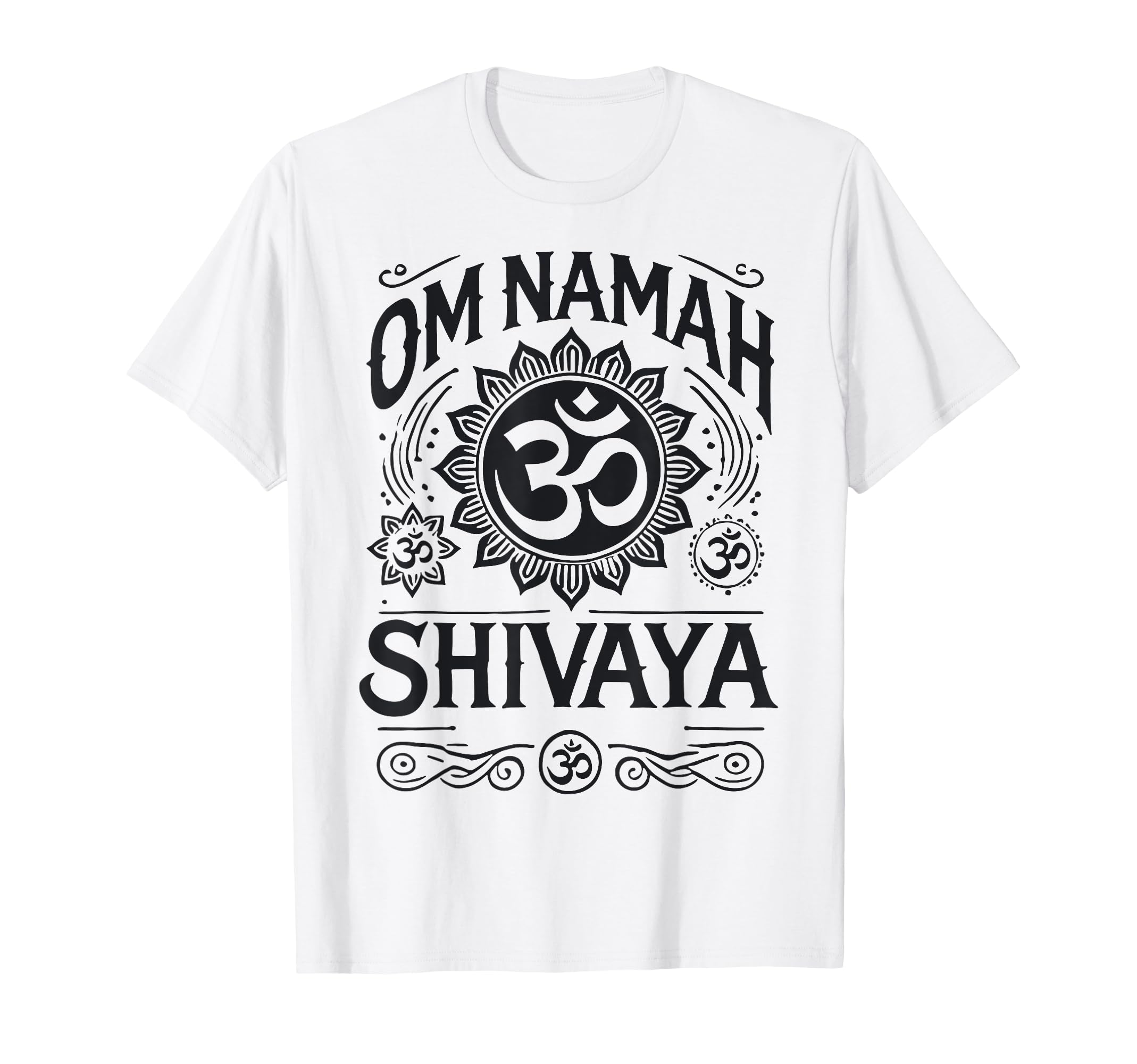 Om Namah Shivaya Meditation Mantra T-Shirt - Fun Novelty Design for Adults - T-Shirt, Sweatshirt, Hoodie
