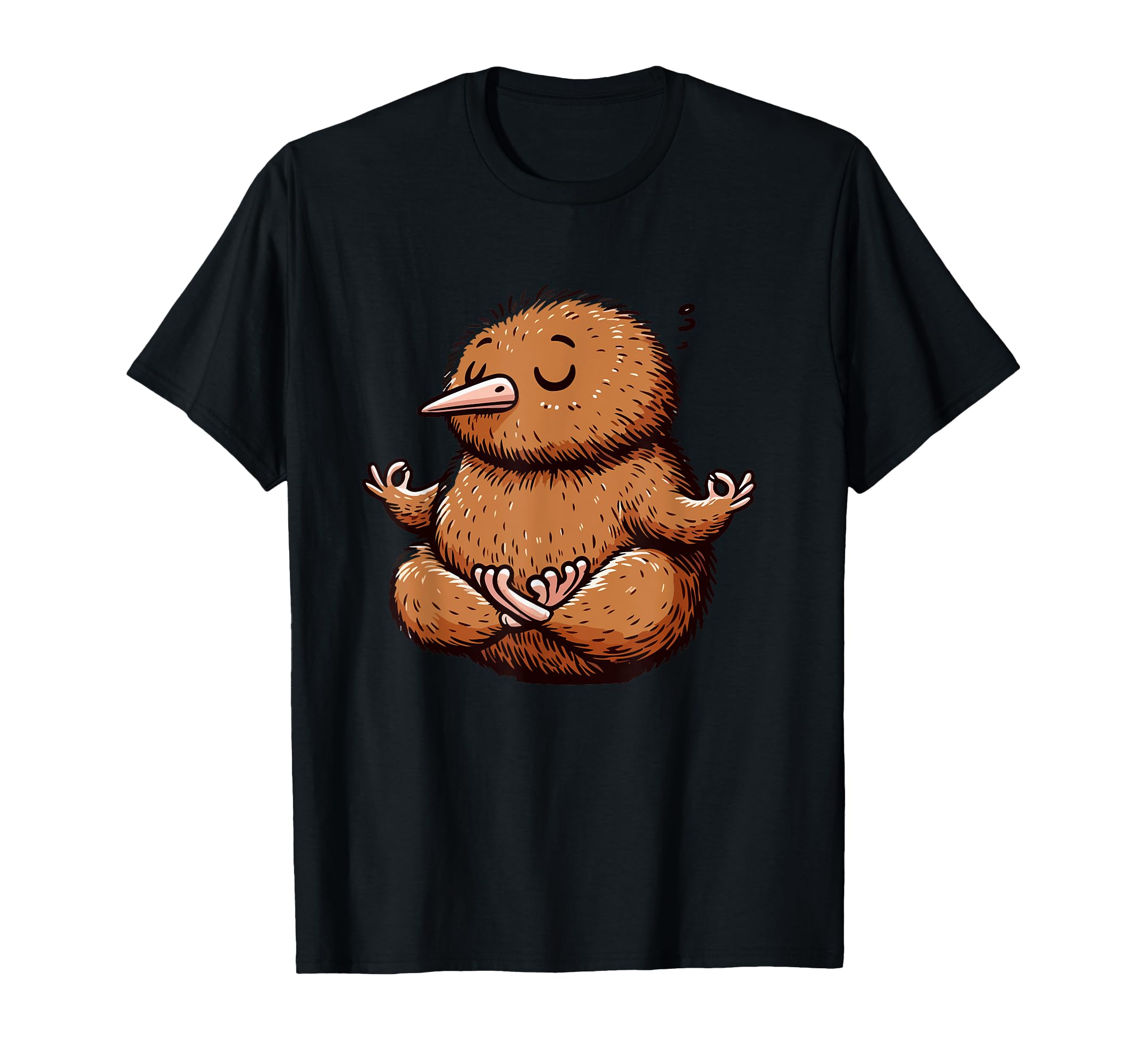 Meditation Kiwi Bird Yoga Pose Relaxing T-Shirt - Novelty Apparel Unisex - T-Shirt, Sweatshirt, Hoodie