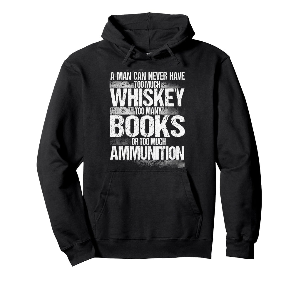 Whiskey Wisdom And Ammo Unbeatable Hoodie - Casual Everyday Wear Unisex - T-Shirt, Sweatshirt, Hoodie