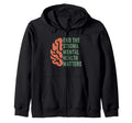 Mental Health Awareness Ribbon Items Sweatshirt - Streetwear Style Unisex - T-Shirt, Sweatshirt, Hoodie