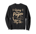 Dive Into Pages Adventure And Sweatshirt - Fun Novelty Design for Adults - T-Shirt, Sweatshirt, Hoodie