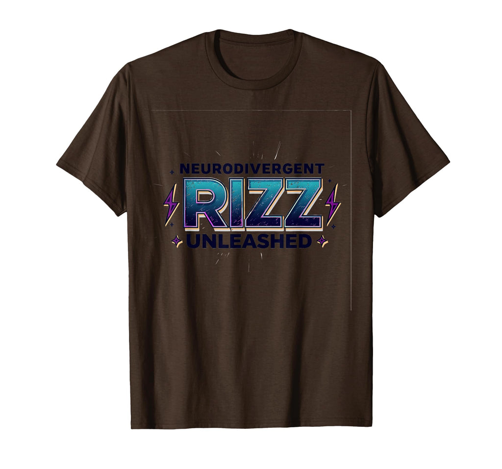 Neurodivergent Rizz Unleashed Autism Pride T-Shirt - Unique Graphic Unisex - T-Shirt, Sweatshirt, Hoodie