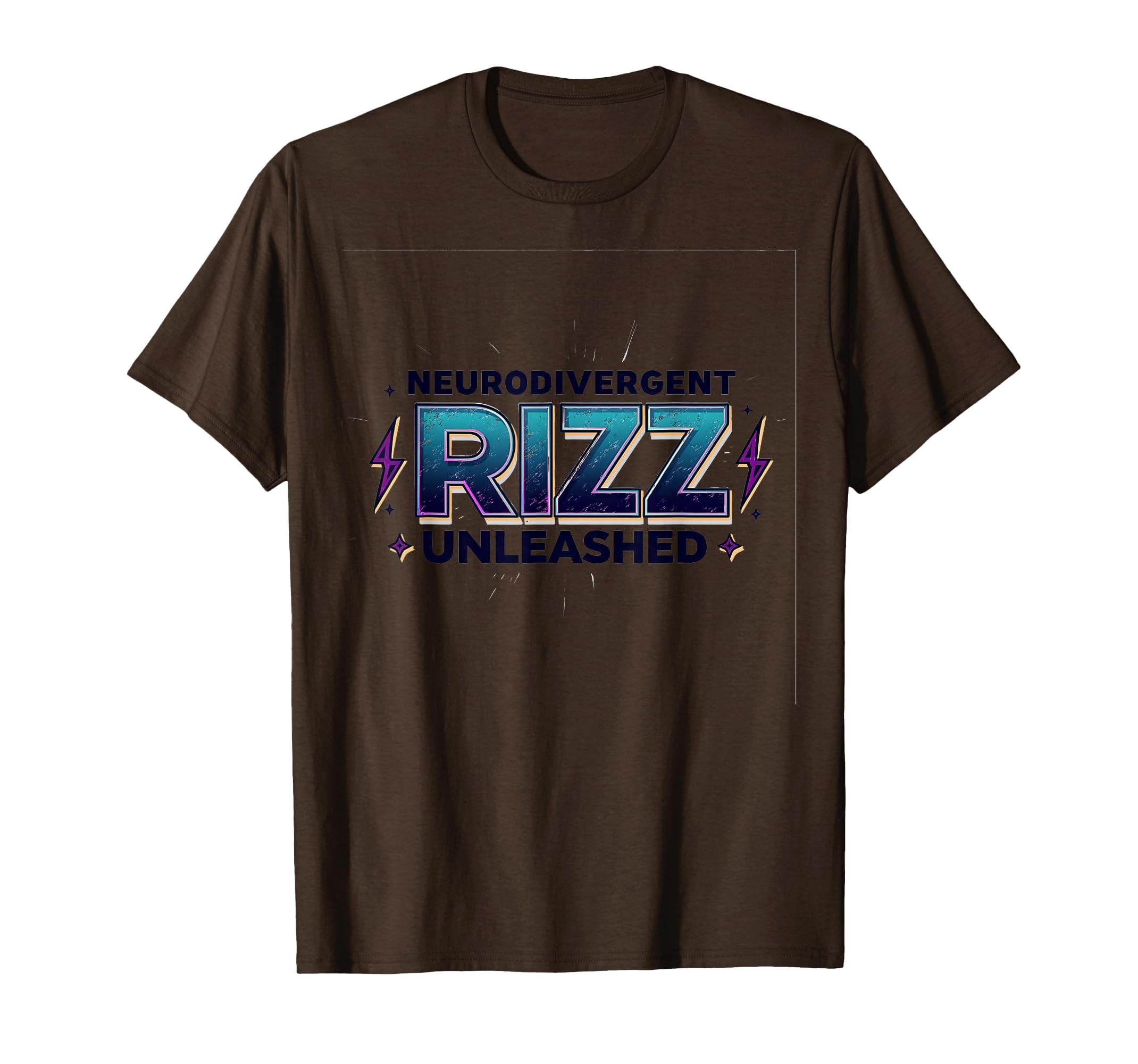 Neurodivergent Rizz Unleashed Autism Pride T-Shirt - Unique Graphic Unisex - T-Shirt, Sweatshirt, Hoodie