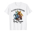 World Bookworms Be Book Dragon Book Lover T-Shirt - Unique Graphic Unisex - T-Shirt, Sweatshirt, Hoodie