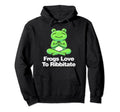 Frogs Love To Ribbitate Hoodie - Streetwear Style Unisex - T-Shirt, Sweatshirt, Hoodie