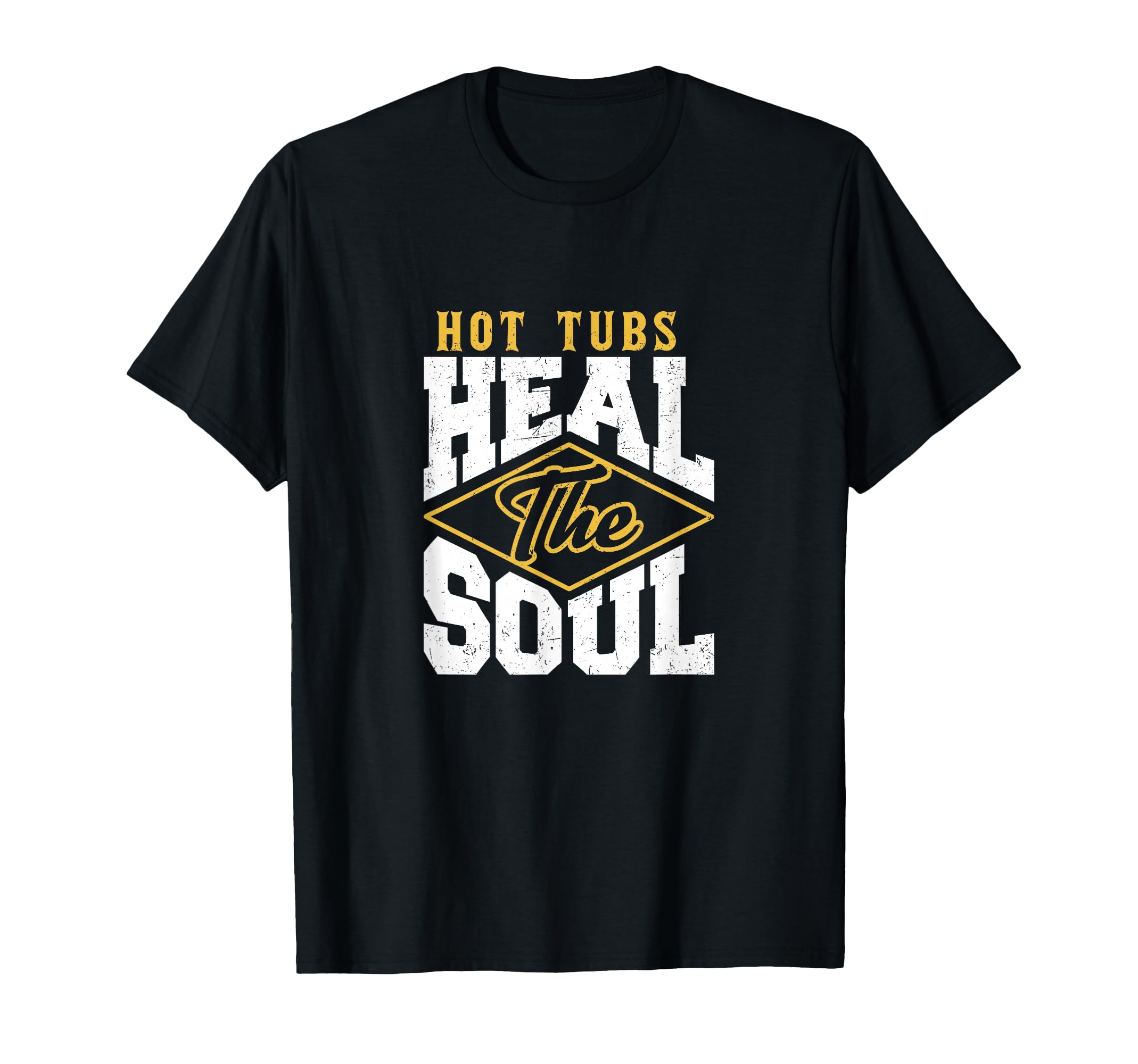 Hot Tubs Heal Soul Relaxation T-Shirt - Minimalist Print Men Women - T-Shirt, Sweatshirt, Hoodie