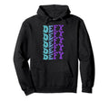 Defy Mental Health Awareness Hoodie - Casual Everyday Wear Men Women - T-Shirt, Sweatshirt, Hoodie