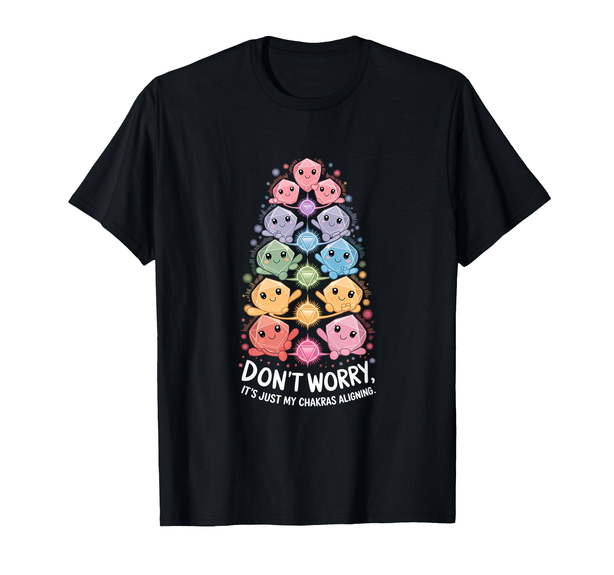 Healing Stone Crystals Energy T-Shirt - Aesthetic Graphic for Adults - T-Shirt, Sweatshirt, Hoodie