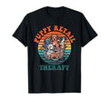 Puppy Retail Therapy Funny Puppy Dog T-Shirt - Aesthetic Graphic Unisex - T-Shirt, Sweatshirt, Hoodie