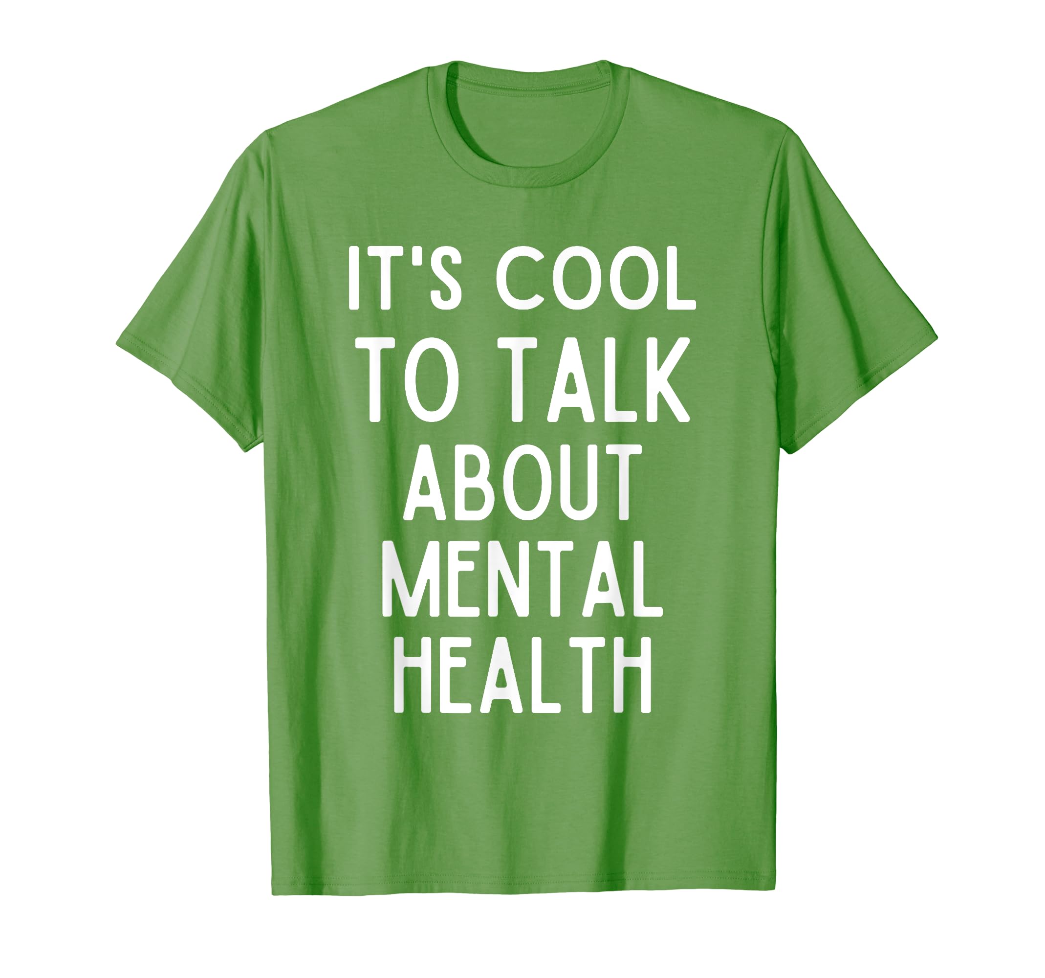 Its To Talk About Mental Health T-Shirt - Custom Art Print Unisex - T-Shirt, Sweatshirt, Hoodie