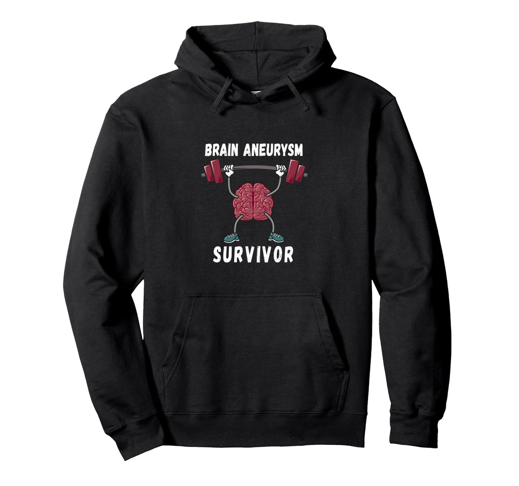 Funny Brain Aneurysm Awareness Hoodie - Custom Art Print for Adults - T-Shirt, Sweatshirt, Hoodie