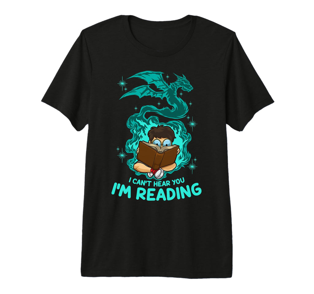 Funny Reading Fantasy Book Dragon T-Shirt - Streetwear Style Men Women - T-Shirt, Sweatshirt, Hoodie