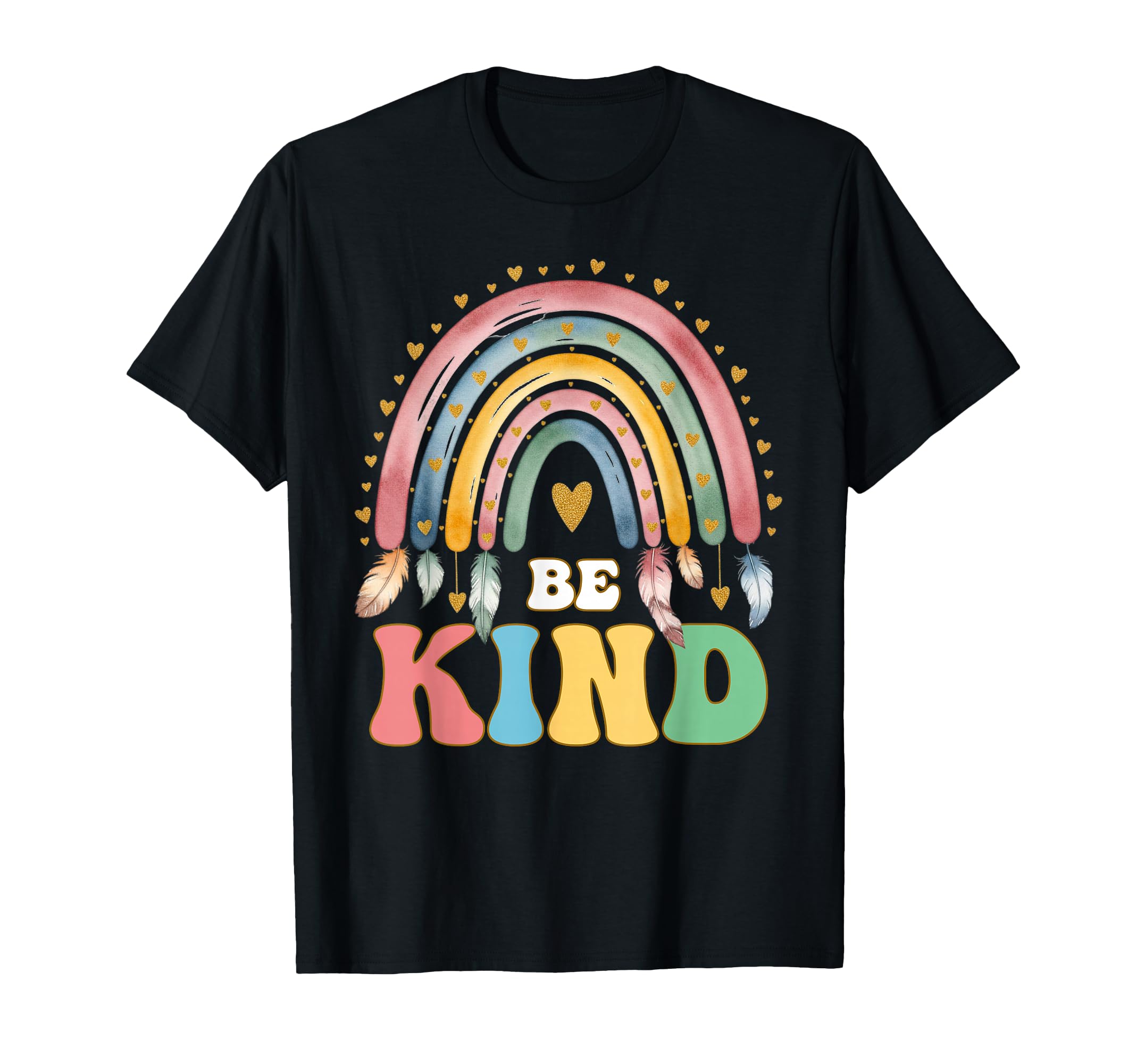 Be Kind Inspirational Uplifting T-Shirt - Fun Novelty Design for Adults - T-Shirt, Sweatshirt, Hoodie