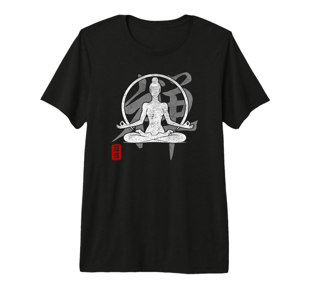 Yoga Zen Japan Kanji Art T-Shirt - Casual Everyday Wear for Adults - T-Shirt, Sweatshirt, Hoodie