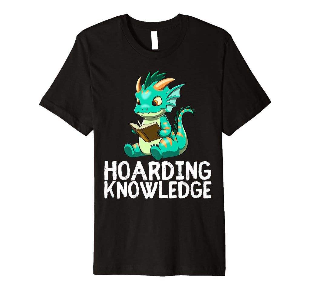 Dragon Reading Book Worm Nerd School Read T-Shirt - Streetwear Style Unisex - T-Shirt, Sweatshirt, Hoodie