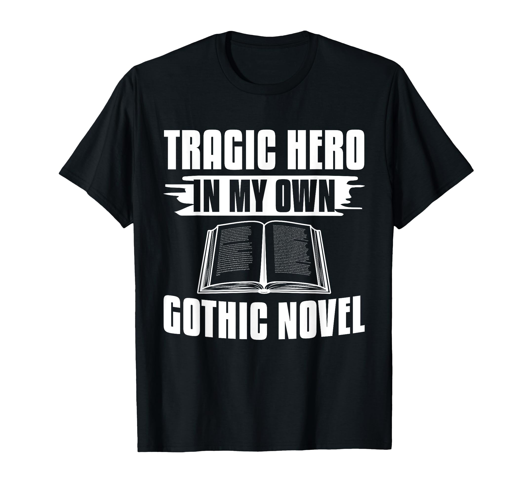 Dark Academia Gothic Novel Ideal Book T-Shirt - Custom Art Print Men Women - T-Shirt, Sweatshirt, Hoodie