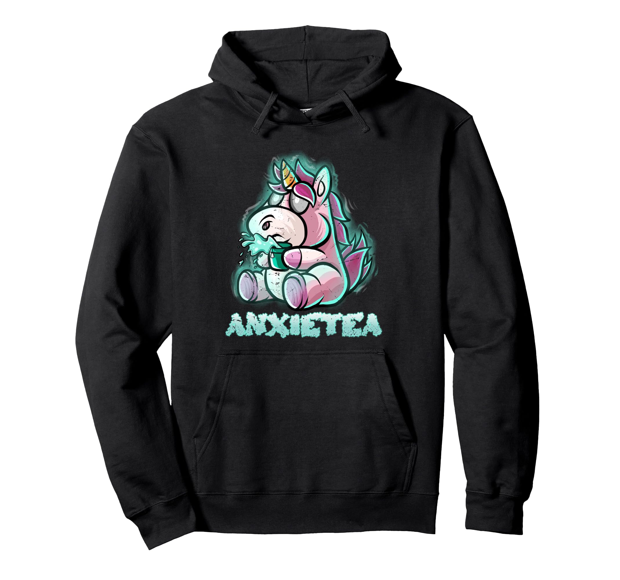 Introvert Tea Lover Nerd Unicorn Geek Tea Hoodie - Streetwear Style Unisex - T-Shirt, Sweatshirt, Hoodie